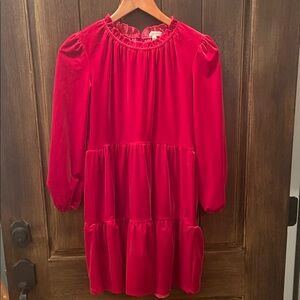 Copper Key Vibrant Red Formal Kids Dress